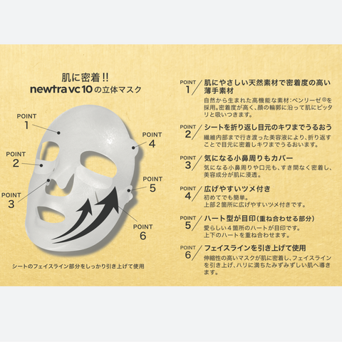 newtra VC10　フェイスマスク